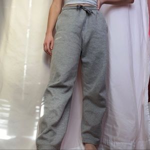 Gray adidas sweatpants